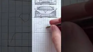 Easy way to draw Aston Martin../ AM VALKYRIE.. Easy drawing../ #astonmartin  #valkyrie #drawing