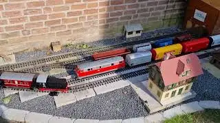 Gartenbahn Piko u. LGB gezeigt u. erklärt Teil 5 Stromblöcke einfach angelegt