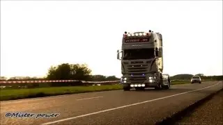 OZOM JR. SCANIA R520 V8 EURO 6 SOUND - Truckshow Flakkee/Stellendam 2016