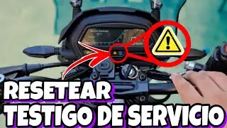 Como QUITAR testigo de SERVICIO en tu DOMINAR 400