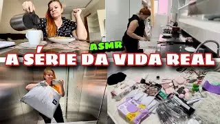 ASMR VLOG: 1 Dia corrido! Sons pra relaxar e dormir 