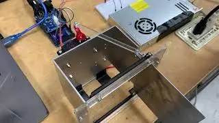Arduino+DMX控制「門」矩陣舵機實驗