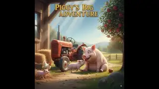 Pip the Brave Piglet 🐷 | English,A Cute Farm Adventure Story for Kids