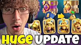 The BIGGEST Update In Clash Royale HISTORY! (HERO KNIGHT GAMEPLAY)