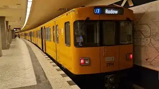 U-Bahn Berlin | Mitfahrt in der U7 von Britz-Süd bis Rudow im F92 2915