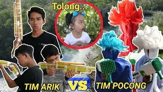 PERANG MELAWAN SQUAD POCONG, MENYELAMATKAN PONAKAN ARIK YANG DICULIK? | Mikael Family