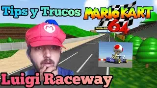 Tips y Trucos para MARIO KART 64. Pista 1 Luigi Raceway (NO SKIP) | RmzGames