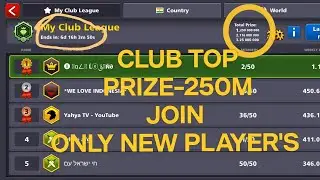 CLUB LEAGUE TOP 🔥 8 BALL POOL