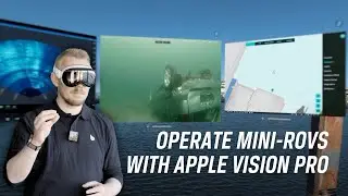 Operate underwater mini-ROVs in mixed reality with Apple Vision Pro | Apps and software