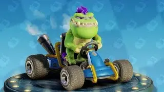 Crash Team Racing Nitro-Fueled - Zam Race Gameplay (1080p60fps)