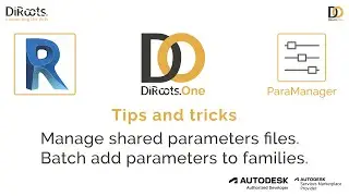 Revit 💡 | Managing Shared Parameters files and Batch adding parameters to families using ParaManager