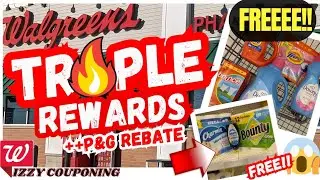 🏃💨💨RUN 💨💨WALGREENS paying me to take FREE products!!!🤑 TRIPLE REWARDS➡️ 02/14 #couponing #walgreens 