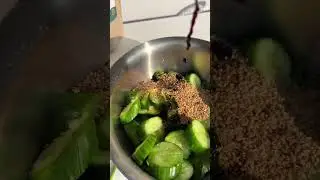 Kochen mit Algen - Gurkensalat mit Spirulina & Dulse