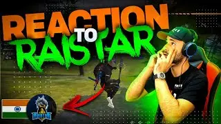 THE STAR RAISTAR BEST INDIAN MOBILE FREE FIRE PLAYER? check the reaction and let me know