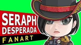 Seraph Desperada from Call of Duty Mobile Chibi Fanart | SPEEDPAINT