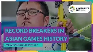 #AsianGames2018 Fun Fact 7 - Record Breakers in Asian Games History