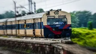13554 Varanasi Asansol Memu Exp Departed From HZD 🔥 #video #train #viral 