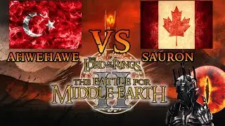 🟢Ahweahwe vs Sauron! 1v1 Patch 1.09v2 BFME 2 Online Multiplayer