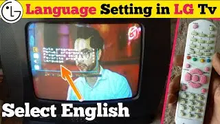 LG tv Language Setting | Set to English Language | Lg Tv Change language