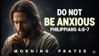 Release every anxious thought through Philippians 4:6–7 and let God’s peace take over/Morning Prayer
