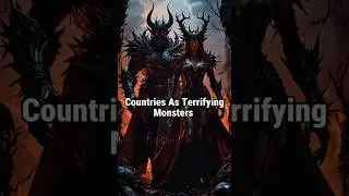 If Countries Were Legendary Monsters #aiart #countries #fusion #ai #monster #horror #gloryland_ai