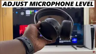 How To Adjust Microphone Level On Sony PS5 Pulse 3D Headset