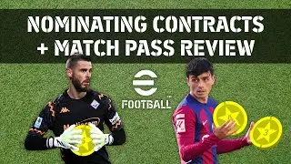 eFootball Pack Review: Match Pass & Nominating Contract Players, including 