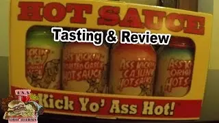 Ass Kickin' Hot Sauce Sampler - TNA Drinks Episode 45