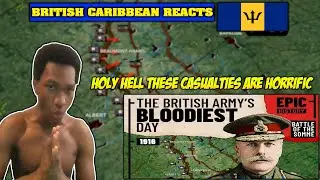 caribbean british guy react to epic history tv reaction ww1 battle of the somme reaction 1916
