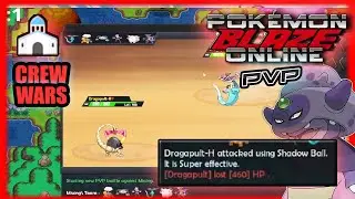 CHOICE SPECS DRAGAPULT IS BROKEN?! BEST GAME MODE! - Crew Wars OU PvP! Pokemon Blaze Online
