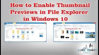 How to Enable Thumbnail View for Files in Windows PC | all files are shown as icons