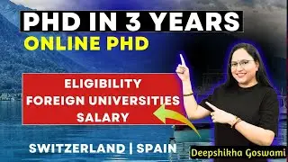 🎓 Online PhD in Just 3 Years! | No UGC NET? | Abroad PhD Valid in India? 🌍💼
