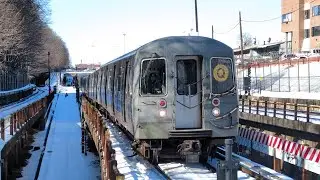 NYC Subway: Q Trains via the D Line to 9th Avenue