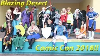 Blazing Desert Comic Con 2018!