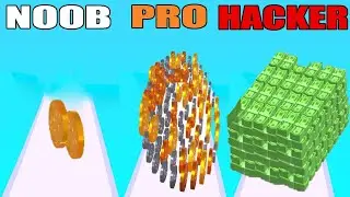 NOOB vs PRO vs HACKER in Money Rush