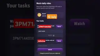 TapSwap today's code | 4,00,000 Coins | 12 July code tapSwap #code #tapswap