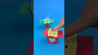Easy Origami Cat in Box