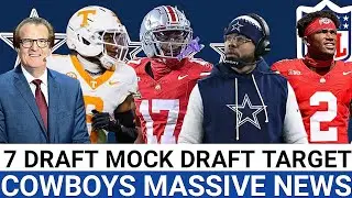 Cowboys Mock draft: New 7-Round 2026 NFL mock draft for Dallas cowboys! cowboys news today 