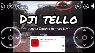 RYZE DJI Tello (How to extend the 10m max altitude of your Tello) TALS