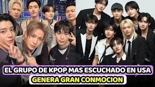 EL GRUPO DE KPOP MAS ESCUCHADO EN ESTADOS UNIDOS GENERA SORPRESA POR SUPERAR A SKZ, ENHYPEN Y MAS