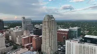 Downtown Raleigh NC Stock Drone Footage | 4K 60FPS | DJI Mavic 3
