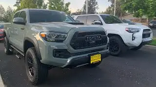2021 Lunar Rock Toyota Tacoma TRD Pro... Better than the 2022 Lime Rush?
