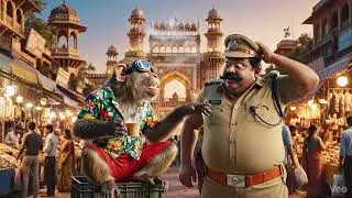 Balayya Babu's best warning Dialogue || Fun time #funny #dialogue #monkey #chai