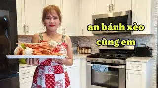 an bánh xèo cũng em