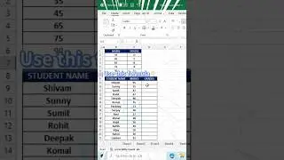 🤷🏻 Excel Hacks Lookup #shorts #excel