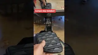 2022 Ram #gloryridesautoworks  bumper step installed