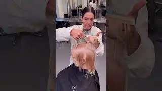 Precision haircut tutorial ✂️ #haircut #precision #precisioncut #avedaarts