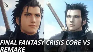 Final Fantasy 7 Remake Zack Fair Voice Comparison [CRISIS CORE vs REMAKE]