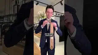 Zo strik jij een stropdas op de juiste manier! 👌