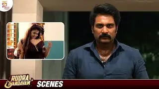 Arrest him and put him in jail | Rudhra Thandavam Movie Scenes | Rishi Richard | Darsha | Mohan G